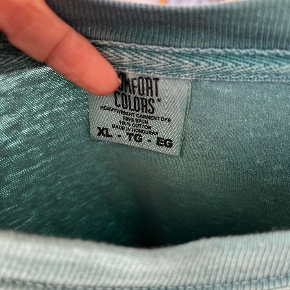 Comfort Colors The North American Vintage Graphic Tee Green Retro Sz XL - Picture 2 of 3